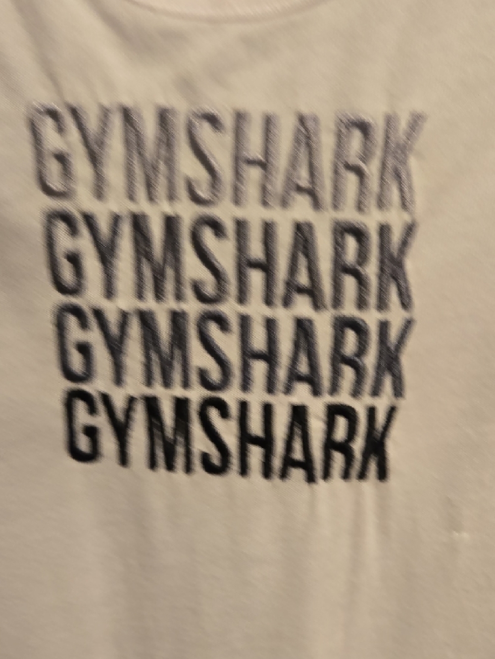 Gymshark Pale Pink Cross-Back Gym Tank with Stacked Logo Medium NWT - Picture 3 of 9